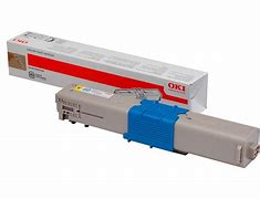 Toner yellow Oki Original pour Oki C301/C321 MC332/363.Réf: 44973533