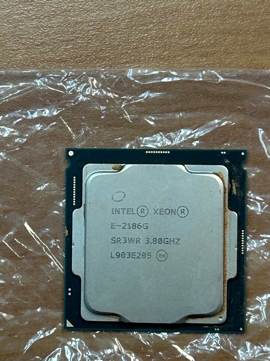 Processeur Intel® Xeon® E-2186G 12 Mo de cache, jusqu'à 4,70 GHz (Occasion)