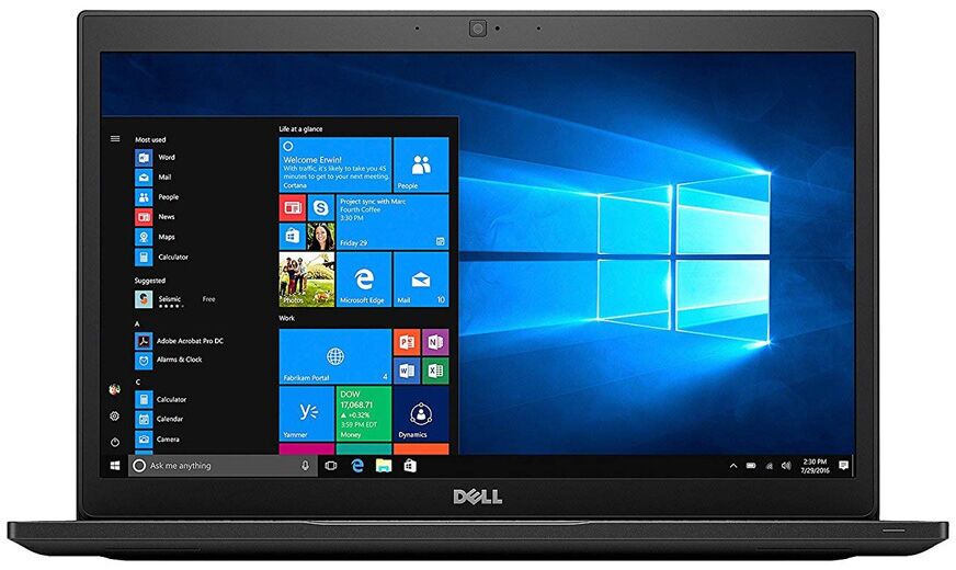 DELL Latitude 7490 i5-8350U/16GB/256GB-SSD/14"FHD/W11P WLAN/BT/CAM/HDMI/DP (USB-C) port (Reconditionné Grade A/R4)