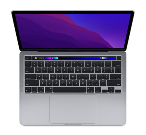 MacBook Pro 2020  M1  13" 8/256 Go Silver (W1 Reconditionné neuf Apple)